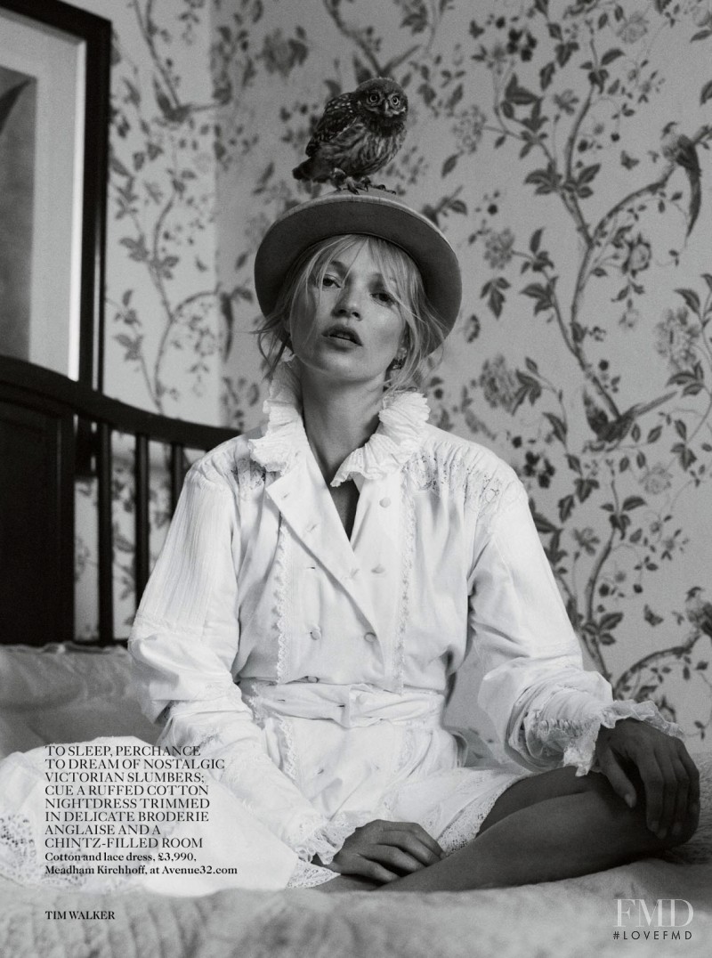 Kate Moss featured in Made In Britain, December 2013