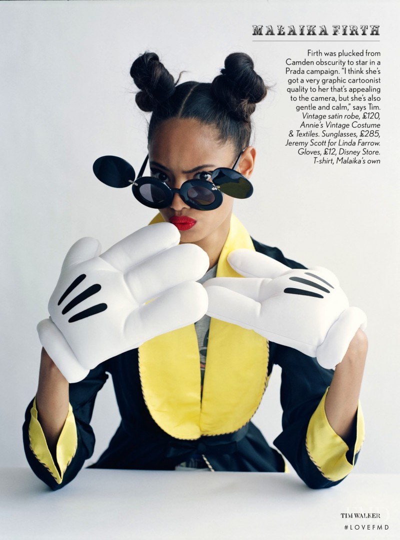 Malaika Firth featured in Made In Britain, December 2013