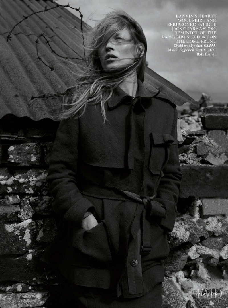 Kate Moss featured in Made In Britain, December 2013