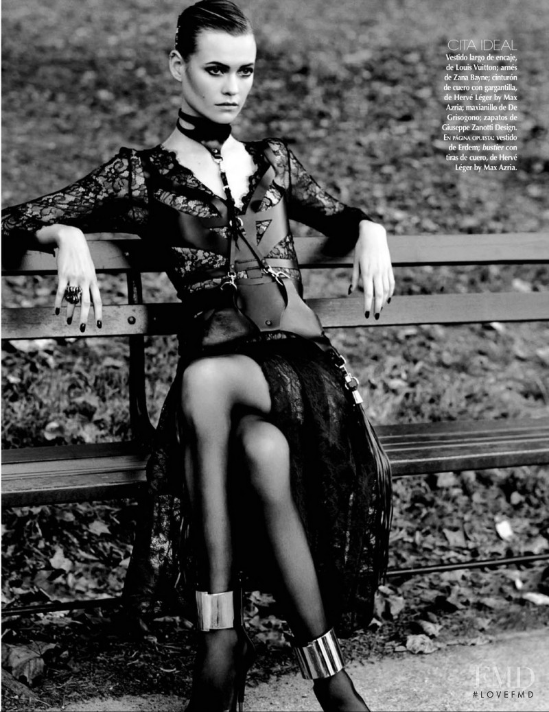 Behati Prinsloo featured in Diva Noir, November 2013