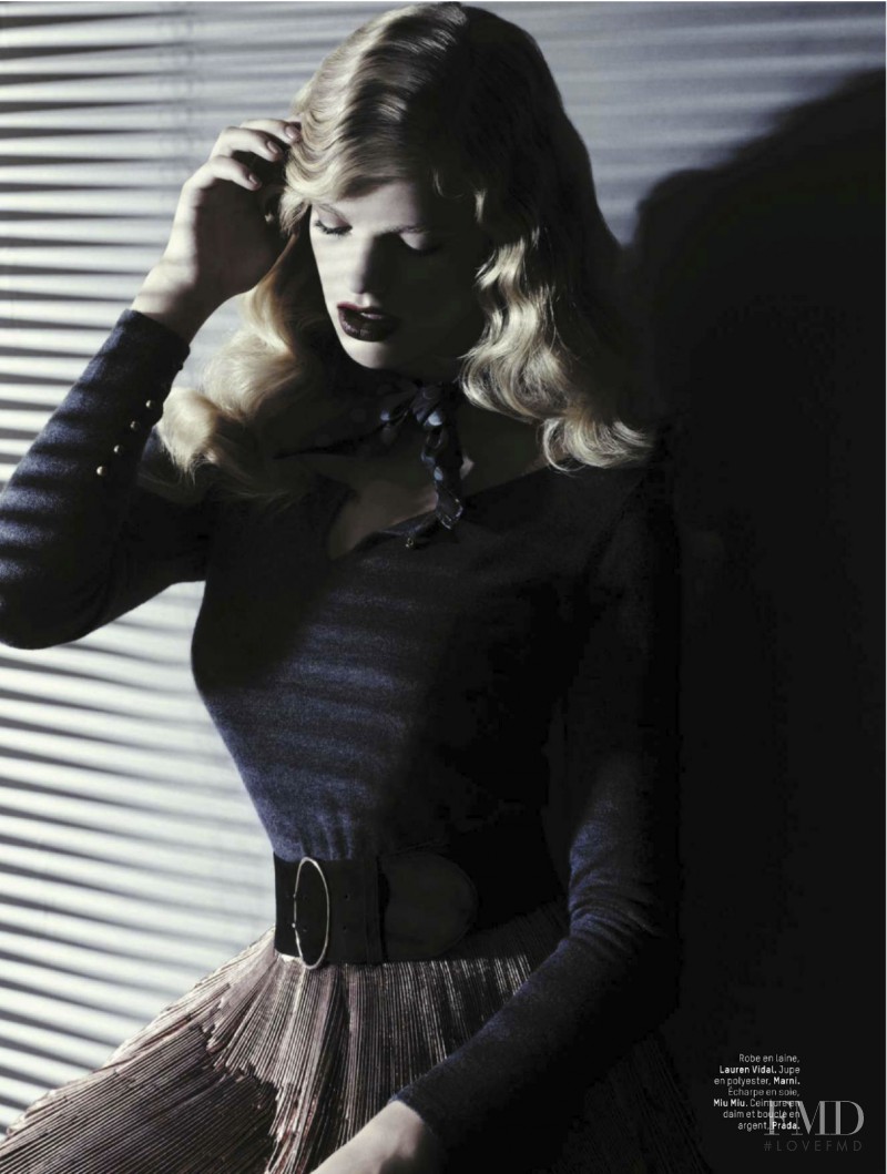 Valerie van der Graaf featured in Celle Qui En Savait Trop, November 2013