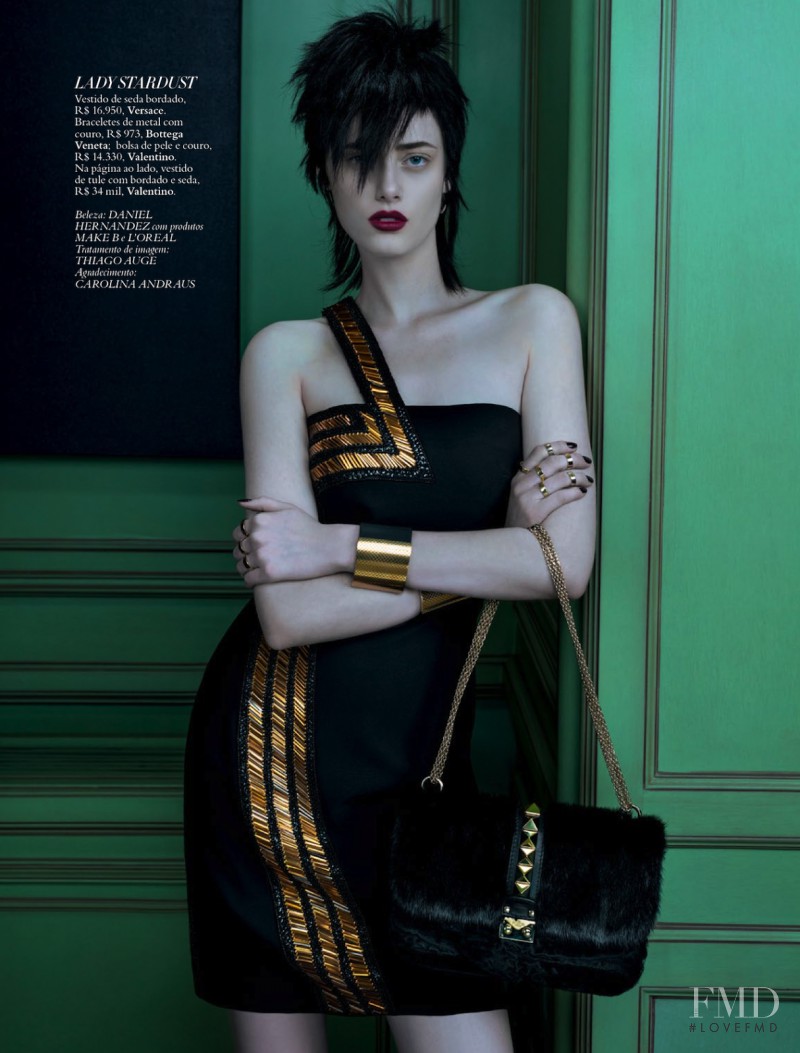 Thairine García featured in Glam Punk, November 2013