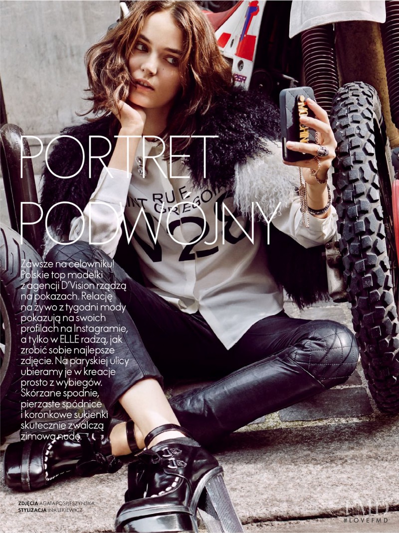 Zuzanna Bijoch featured in Portret Podwójny, December 2013