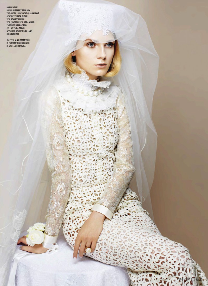 Maria Loks featured in Cruise To The Altar, December 2013