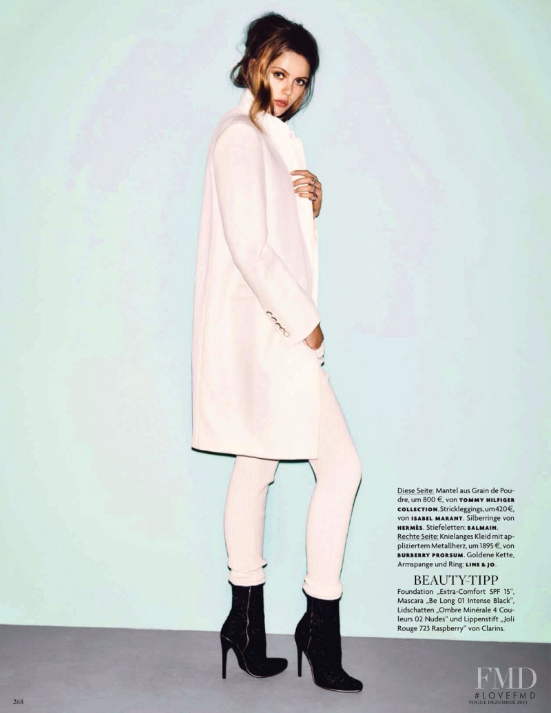 Frida Gustavsson featured in Carte Blanche, December 2013