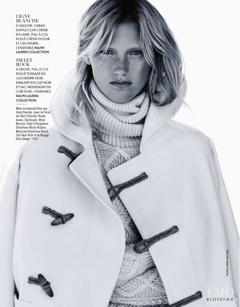 Maja Mayskär featured in L\'hiver En Douce, November 2013