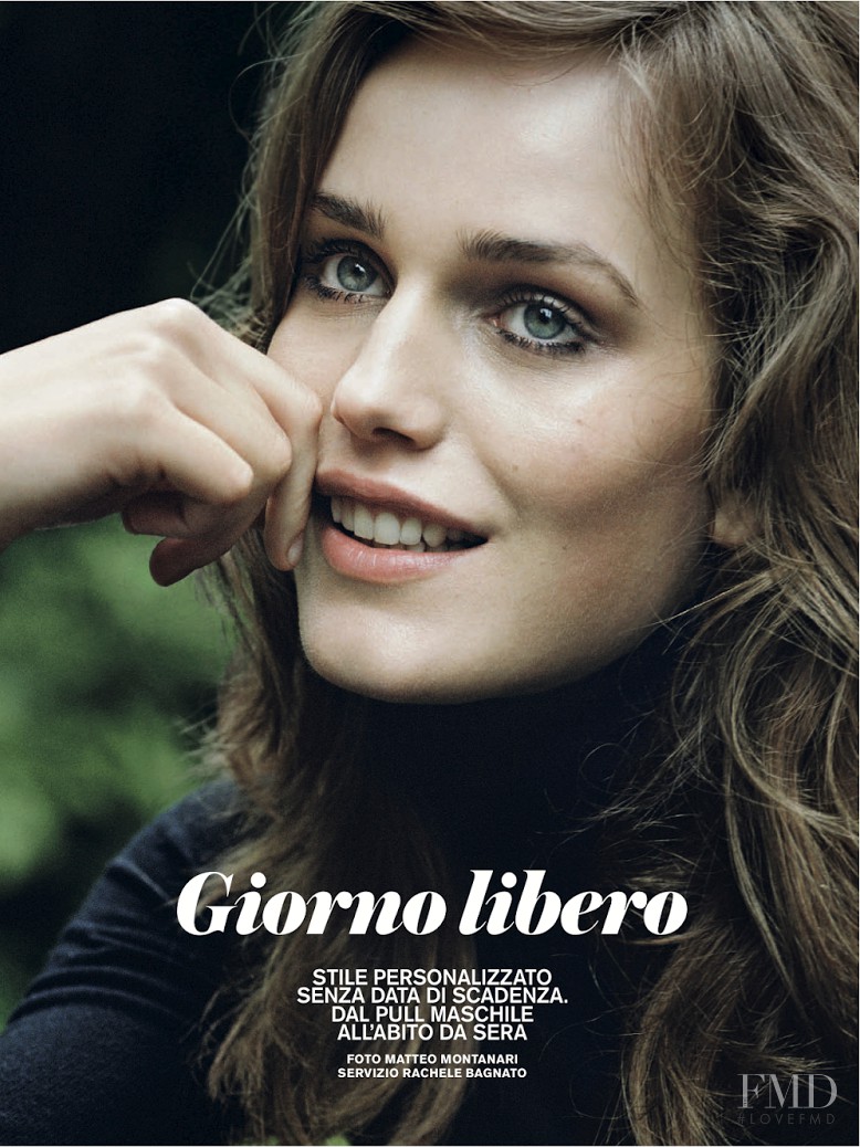 Karolina Waz featured in Giorno Libero, November 2013