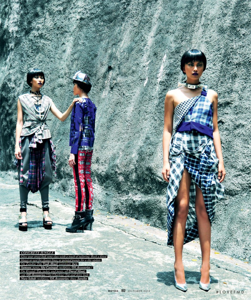 Charlene Almarvez featured in Checks & Cadences, November 2013