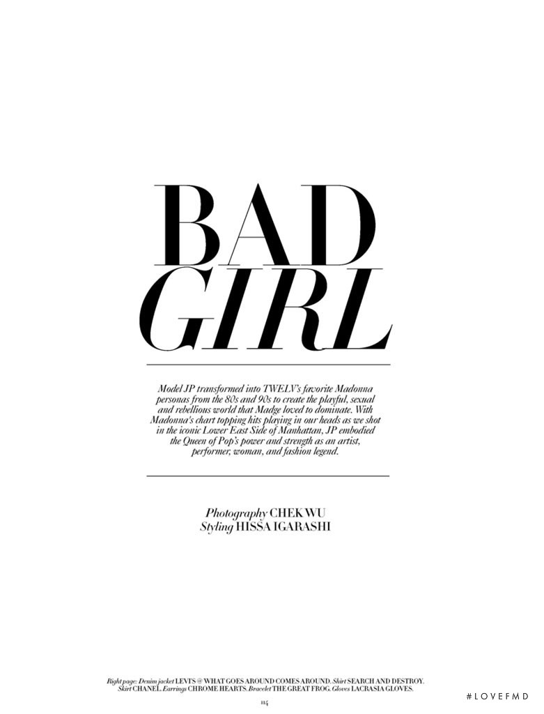 Bad Girl, December 2013