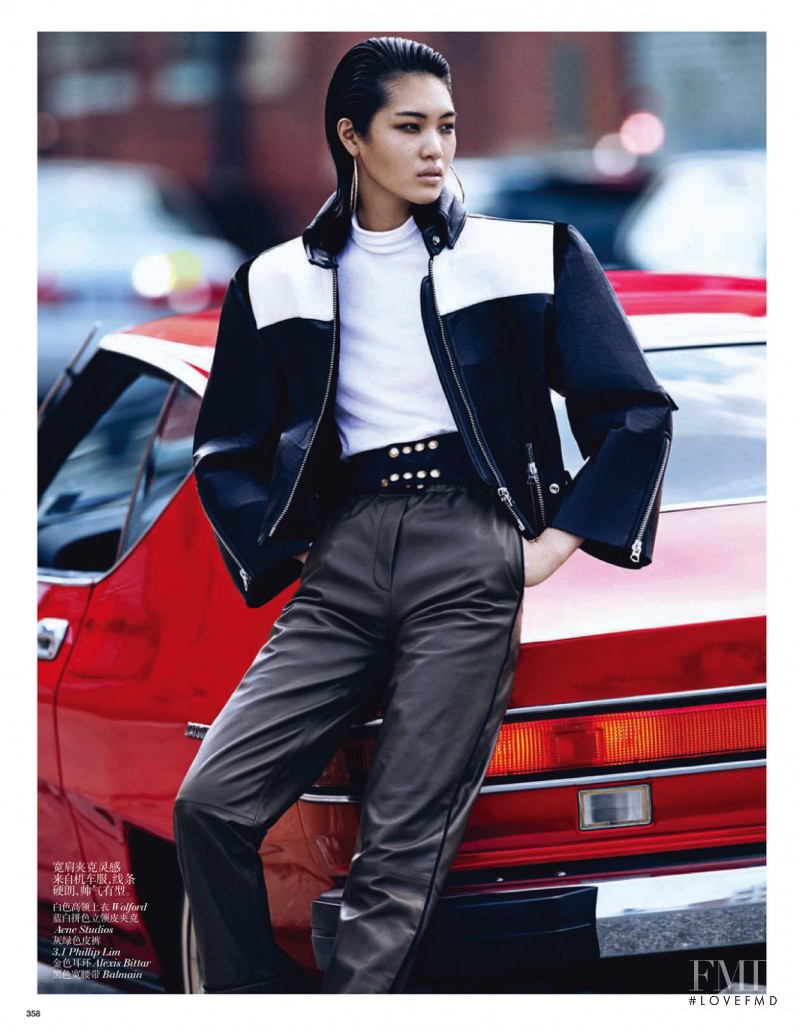 Chiharu Okunugi featured in Street Leather, November 2013