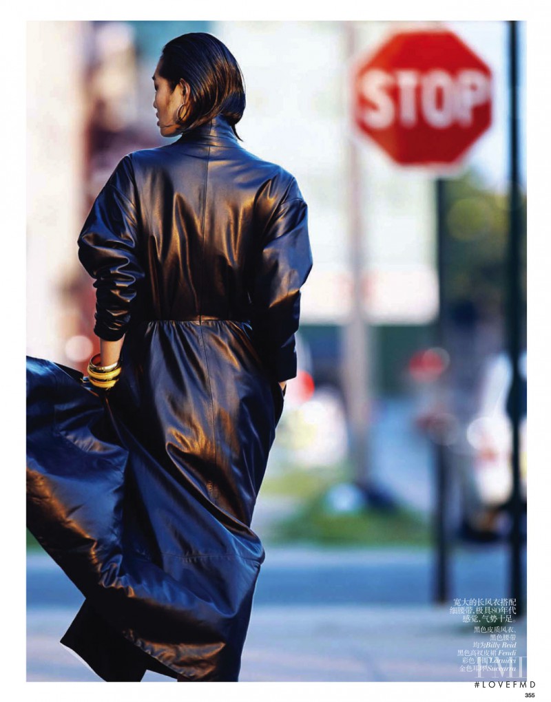 Chiharu Okunugi featured in Street Leather, November 2013