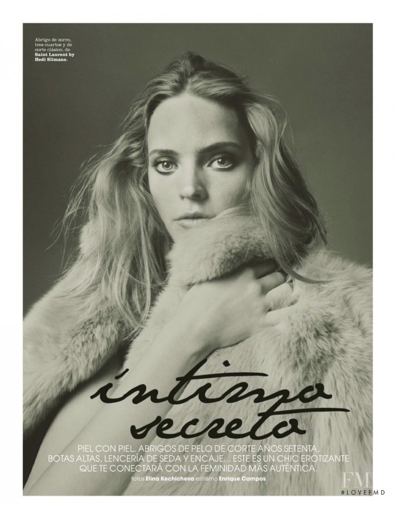 Agnete Hegelund featured in Intimo Secreto, November 2013