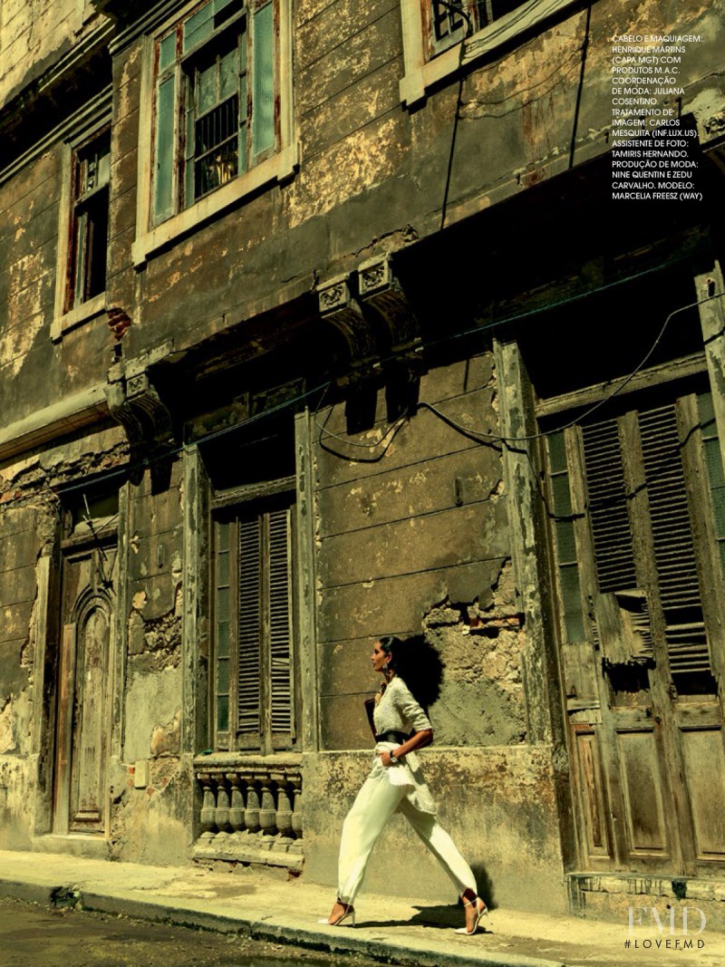 Marcelia Freesz featured in Havana Club, November 2013