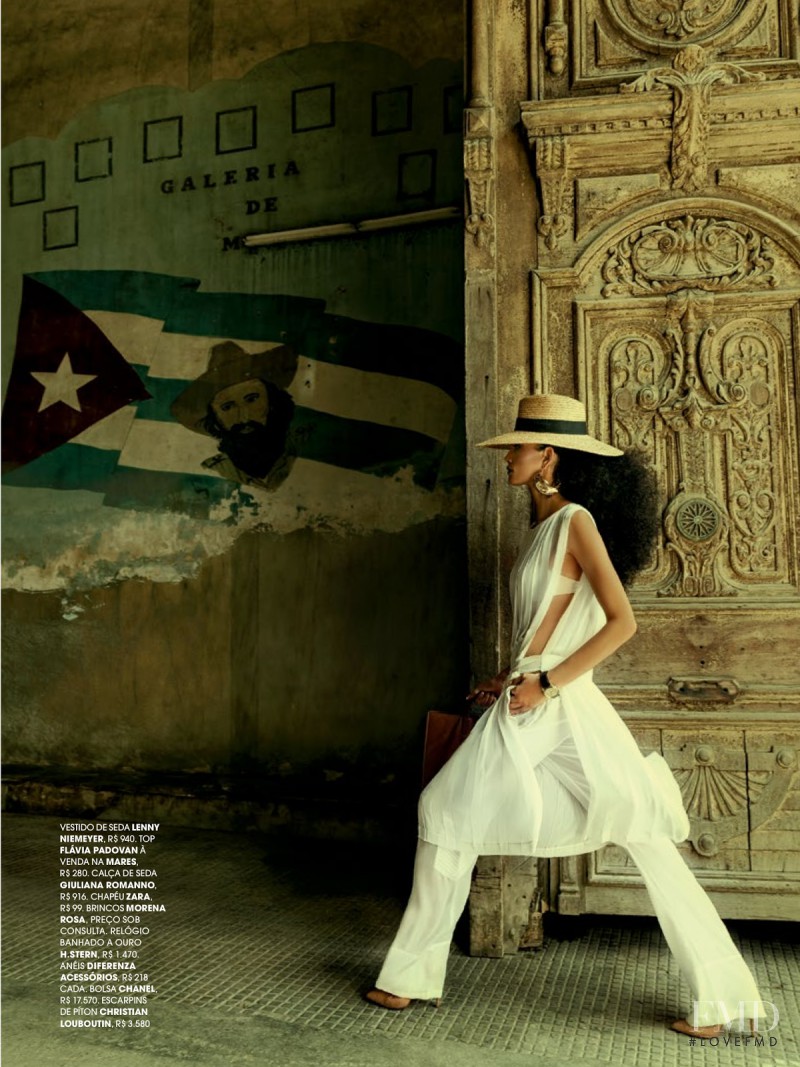 Marcelia Freesz featured in Havana Club, November 2013