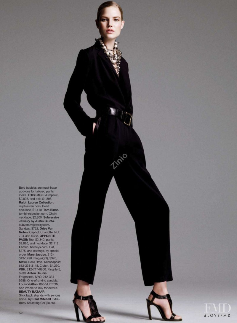 Suvi Koponen featured in Spring\'s Key Pieces, March 2009