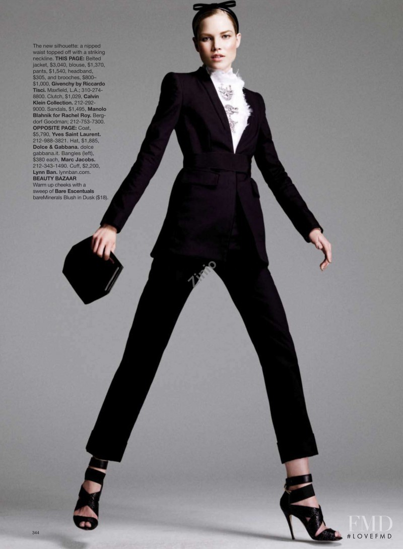 Suvi Koponen featured in Spring\'s Key Pieces, March 2009