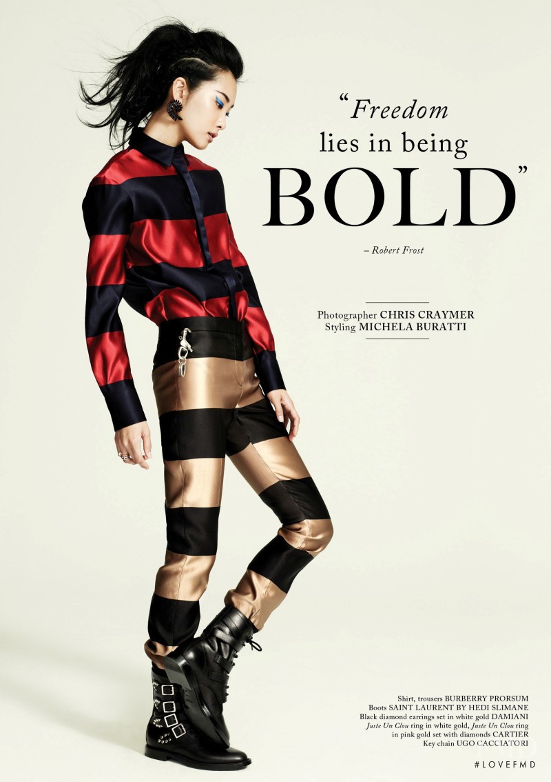 Ji Young Kwak featured in Freedom Lies In Being Bold, September 2013