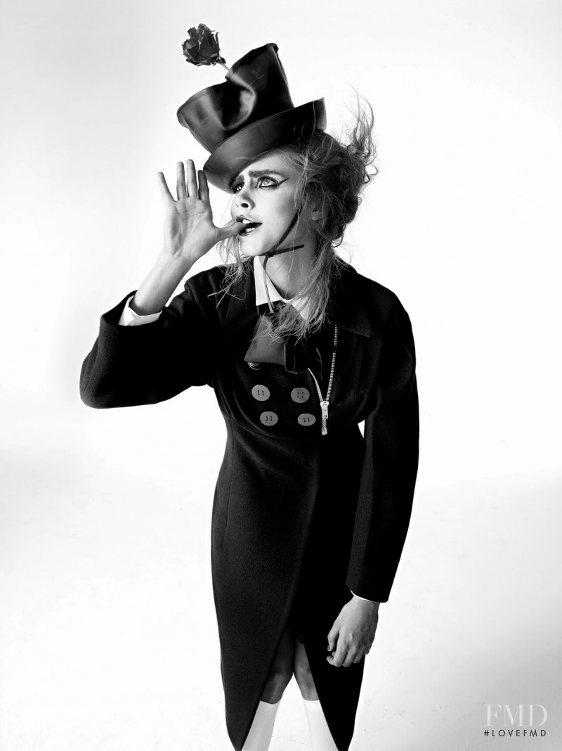 Cara Delevingne featured in Turn The Lights Off And Let\'s Play, December 2013
