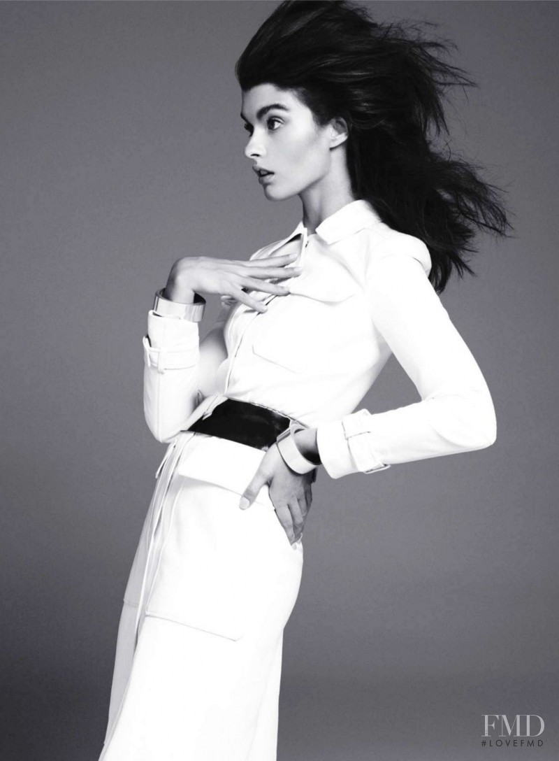 Crystal Renn featured in Best New Looks, December 2010