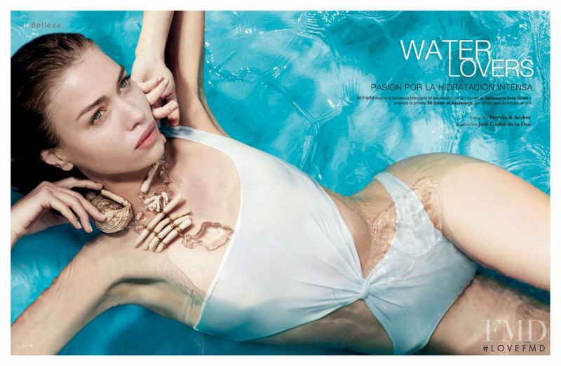 Mathilda Bernmark featured in Water Lovers, September 2013