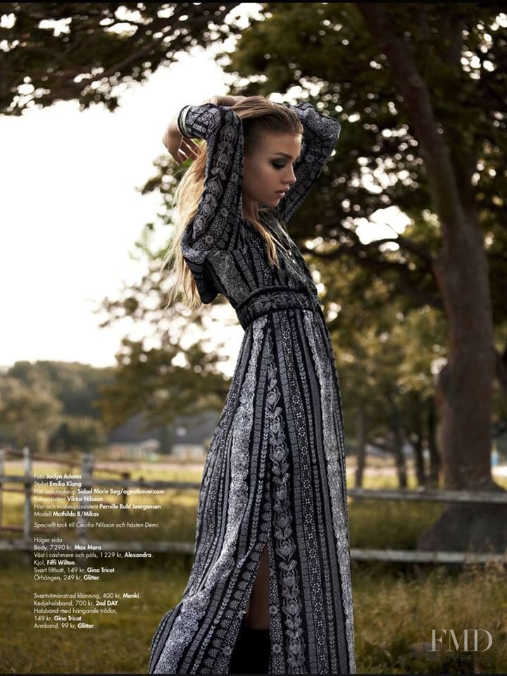 Mathilda Bernmark featured in Urban Nomad, September 2013