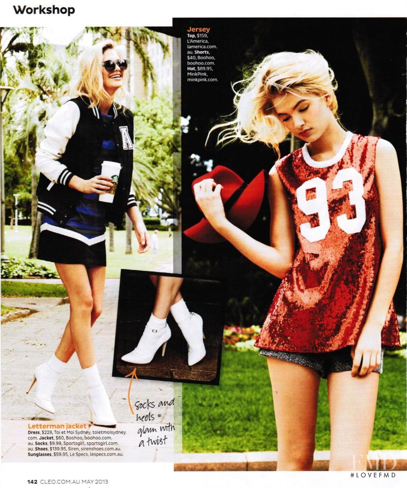 Megan Irwin featured in urban Outfitters, May 2013