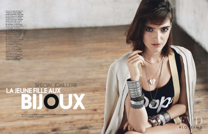 Anouk Hagemeijer featured in La Jeune Fille Aux Bijoux, November 2013