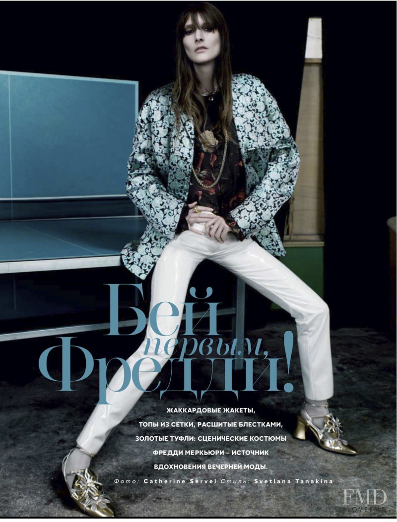 Marie Piovesan featured in Beat first, Freddy!, December 2013