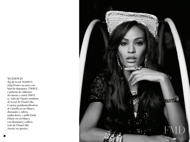 Joan Smalls featured in Midnight In Paris, December 2013