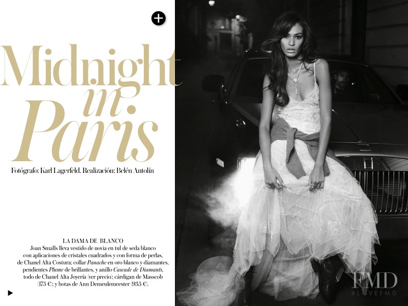 Joan Smalls featured in Midnight In Paris, December 2013