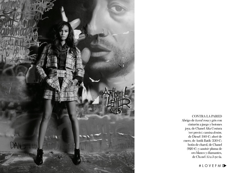 Joan Smalls featured in Midnight In Paris, December 2013