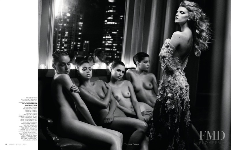 Maryna Linchuk featured in Cabaret, December 2013