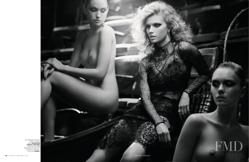 Maryna Linchuk featured in Cabaret, December 2013