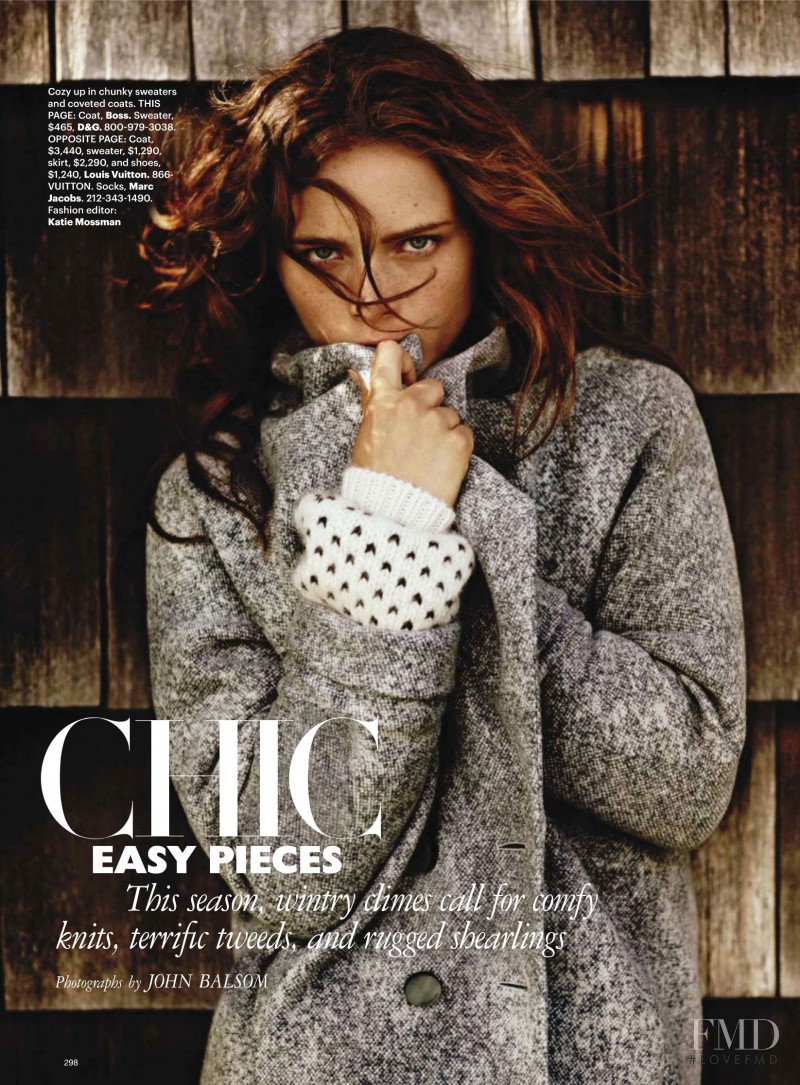 Anna de Rijk featured in Chic Easy Pieces, November 2010