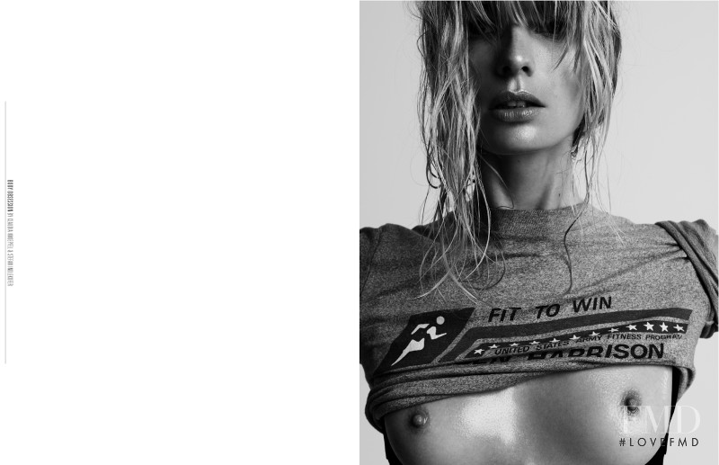 Julia Stegner featured in Body Obsession, December 2013