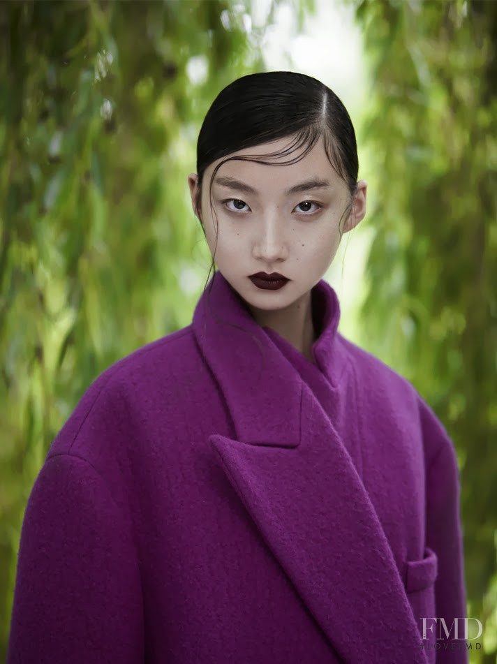 Yue Ning featured in Blurred Lines, October 2013