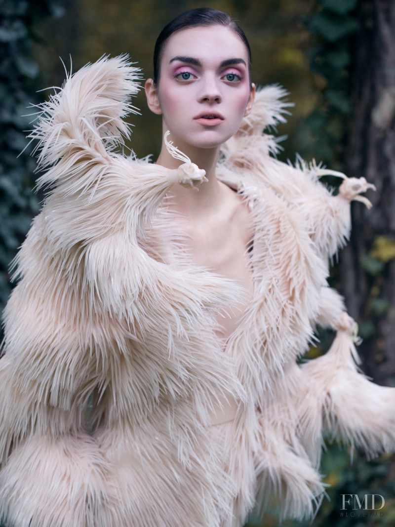 Magda Laguinge featured in Couture Adventure, December 2013