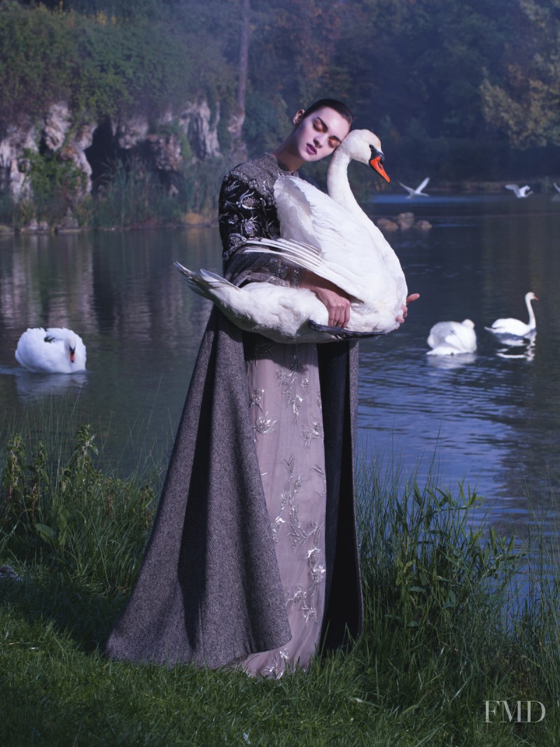 Magda Laguinge featured in Couture Adventure, December 2013