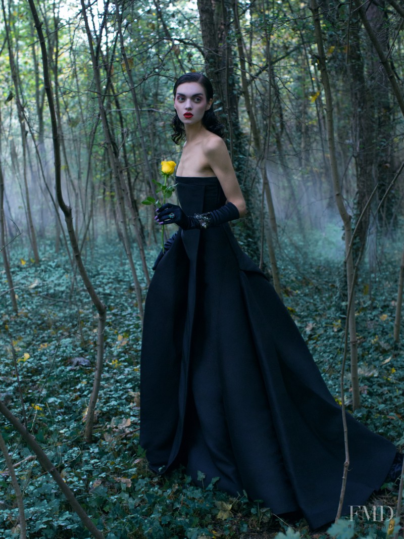 Magda Laguinge featured in Couture Adventure, December 2013