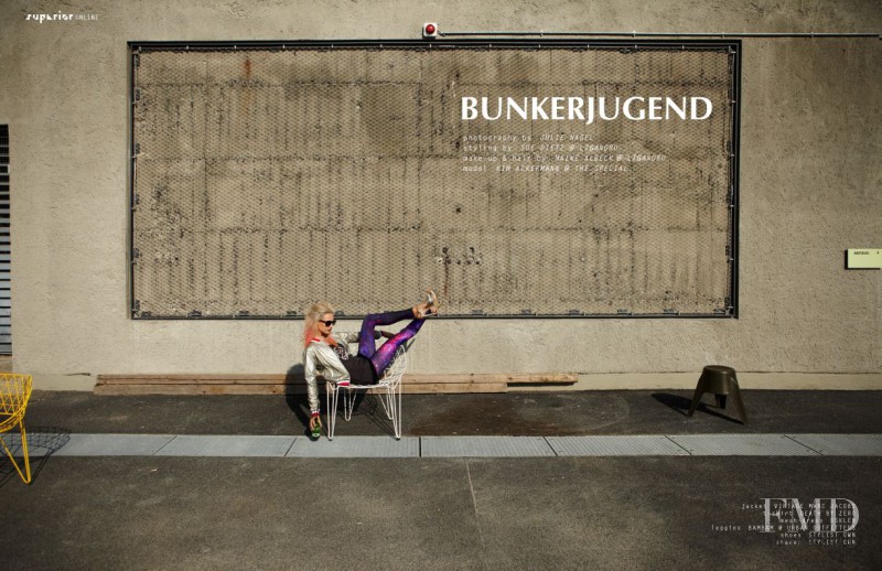 Kim Ackermann featured in Bunkerjugend, June 2013