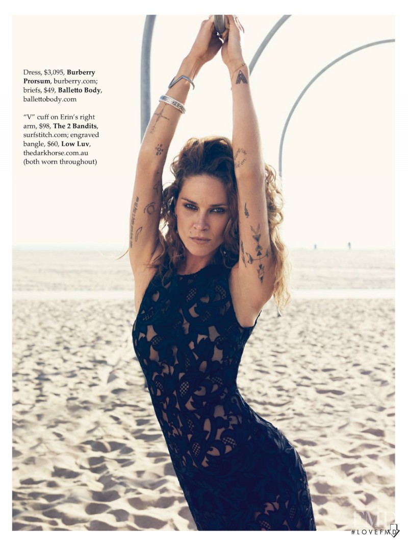 Erin Wasson featured in All About Erin, December 2013