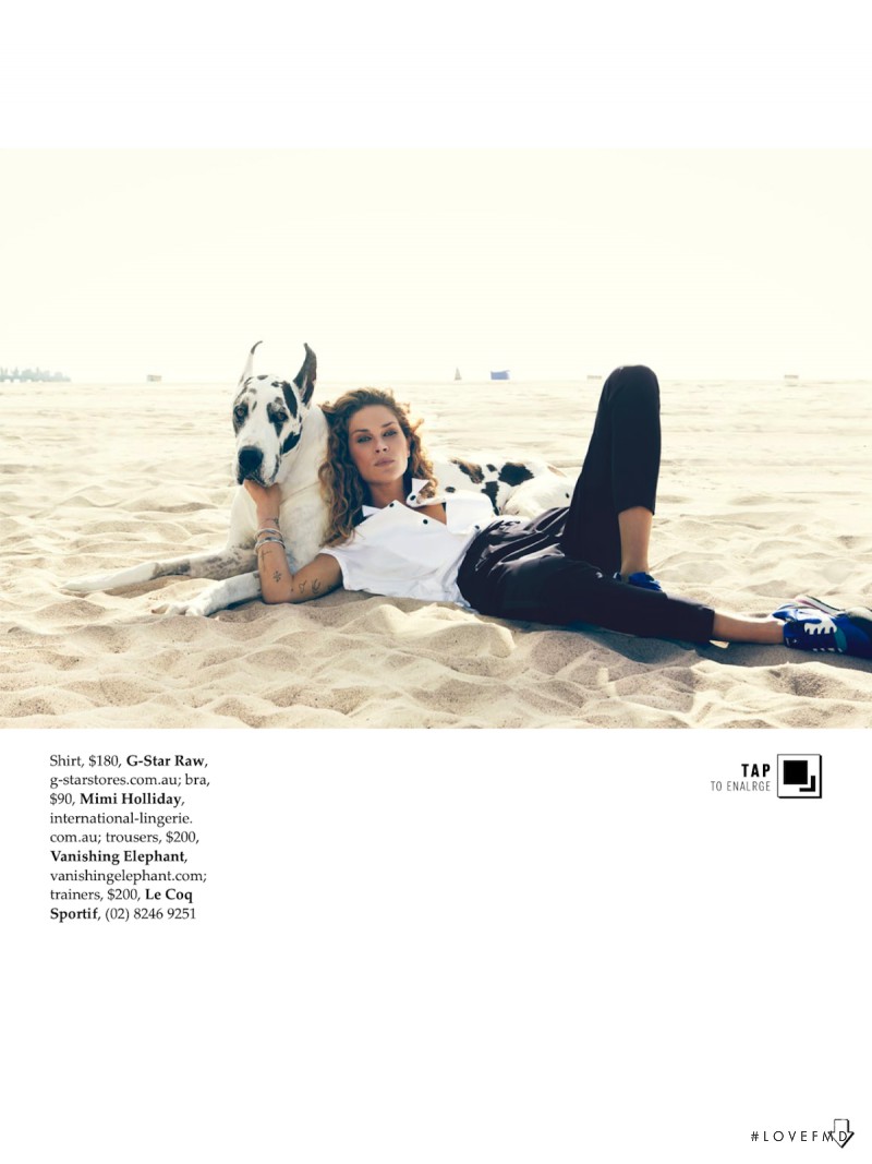 Erin Wasson featured in All About Erin, December 2013