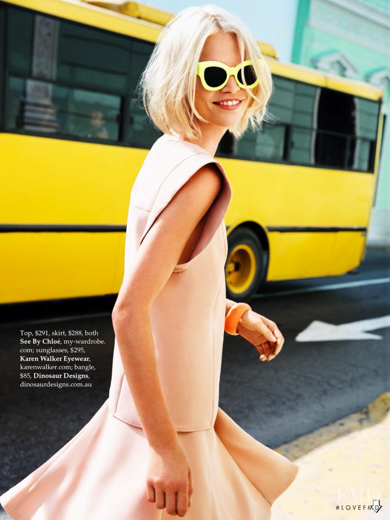 Aline Weber featured in Block Party, December 2013