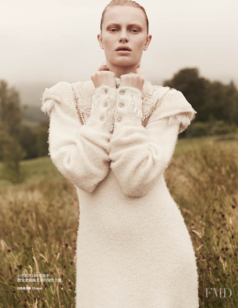 Stephanie Hall featured in Wonderland Sotland, December 2013