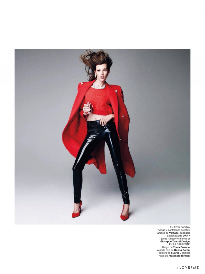 Bette Franke featured in Estrella Roja, December 2013