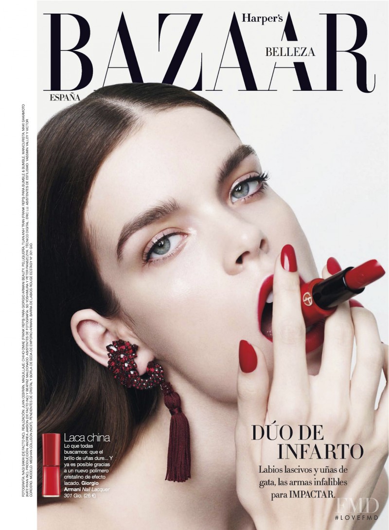 Meghan Collison featured in Rosso Relativo, December 2013