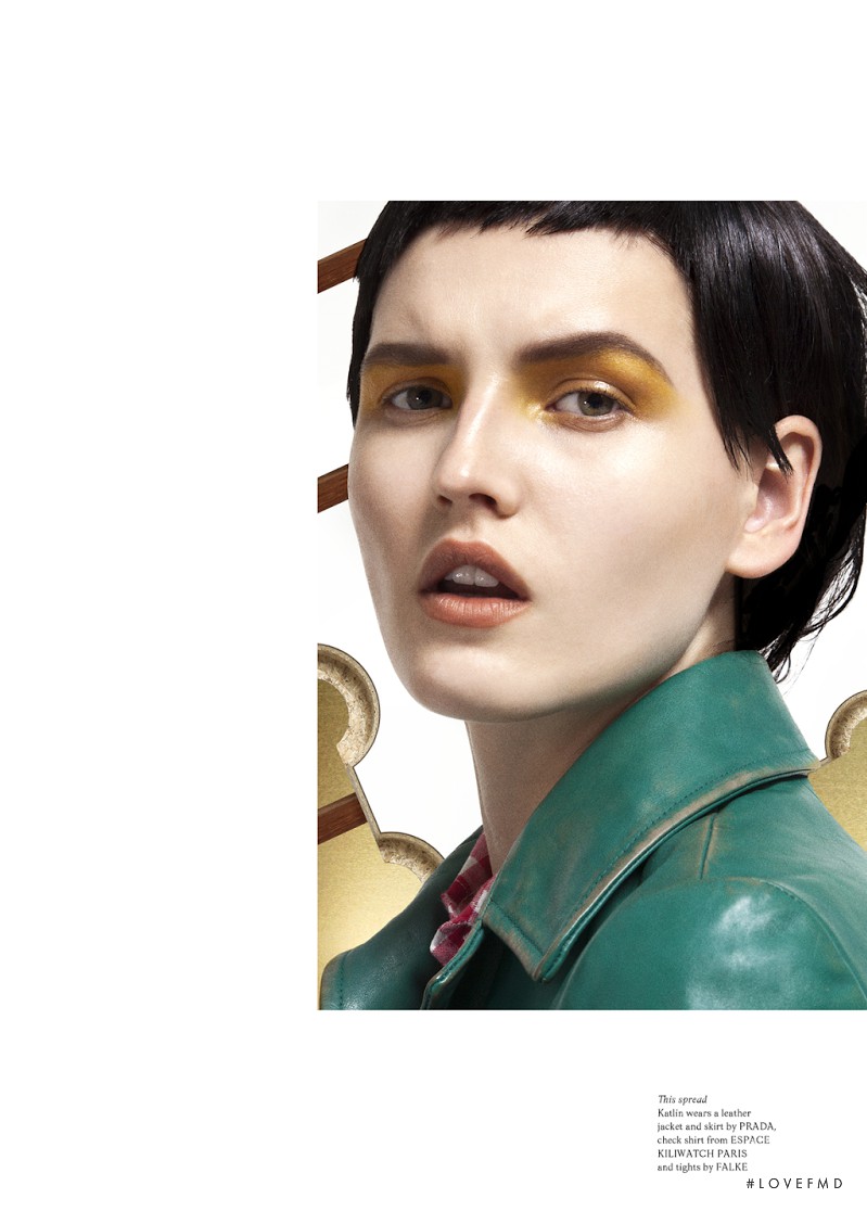 Katlin Aas featured in In Prada, September 2013