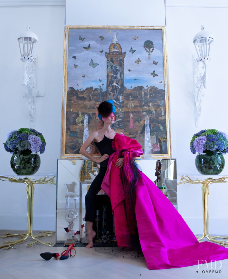 Farah Holt featured in Schiaparelli Couture By Christian Lacroix, November 2013