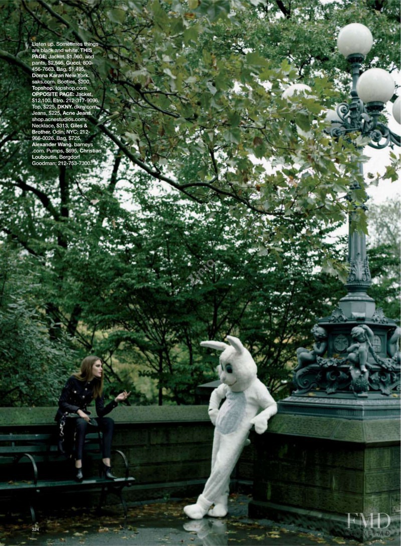 Catherine McNeil featured in Street Chic, March 2009