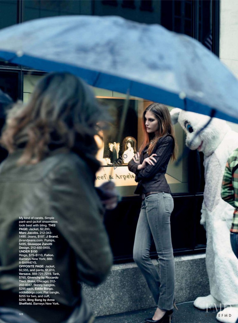 Catherine McNeil featured in Street Chic, March 2009